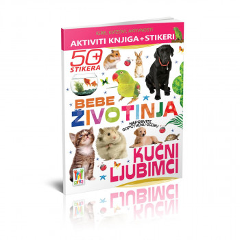 50+ stikera - Bebe životinja - Kućni ljubimci 