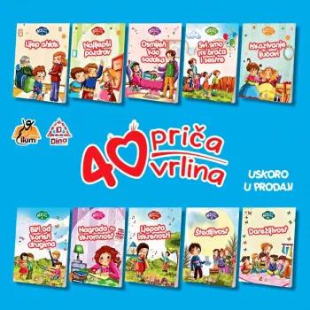 KOMPLET 40 PRIČA VRLINA 1-10 