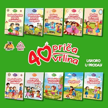 KOMPLET 40 PRIČA VRLINA 21-30 