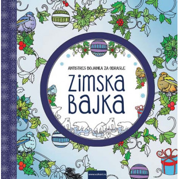 ZIMSKA BAJKA ANTISTRES BOJANKA ZA OD 