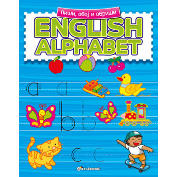 PIŠI OBOJ I OBRIŠI ENGLISH ALPHABET 