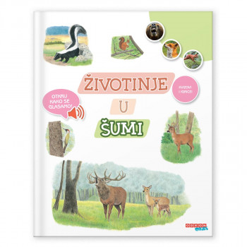 ŽIVOTINJE U ŠUMI-ZVUČNA KNJIGA 