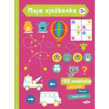 MOJA VJEŽBANKA 5+ ROZA 