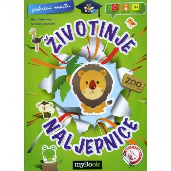 Pokreni maštu sa naljepnicama - Životinje 