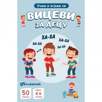 Karte Učim i igram se Vicevi za decu 