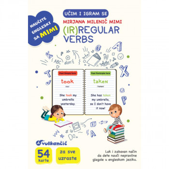 Karte – Učim i igram se – IR(Regular) verbs 