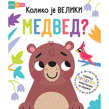 Povuci i otkrij - Koliko je veliki medved? 