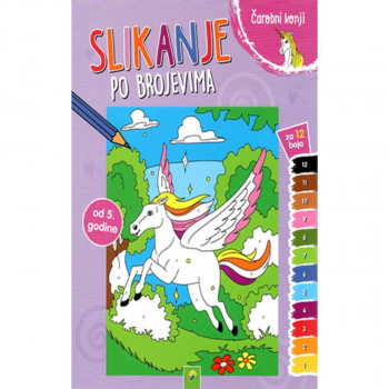 SLIKANJE PO BROJEVIMA ČAROBNI KONJI 