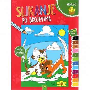 SLIKANJE PO BROJEVIMA-MLADUNCI 