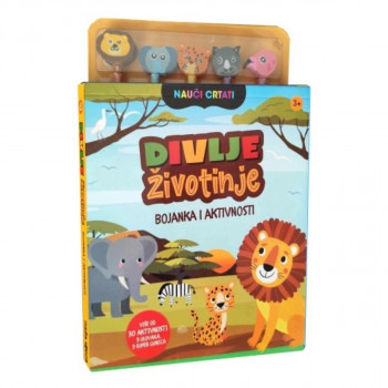 NAUČI CRTATI DIVLJE ŽIVOTINJE 