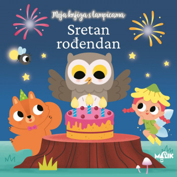 MOJA KNJIGA S LAMPICAMA-SRETAN ROĐENDAN 