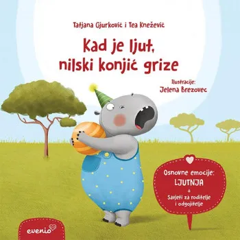 Kad je ljut, nilski konjić grize 