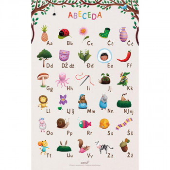 Poster A2 - Abeceda 