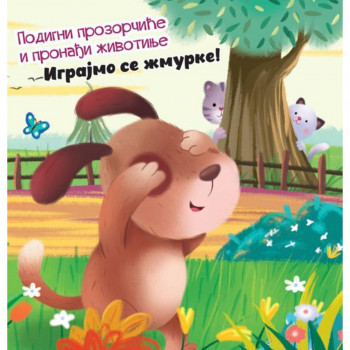 Podigni prozorčiće i pronađi životinje: Igrajmo se žmurke 