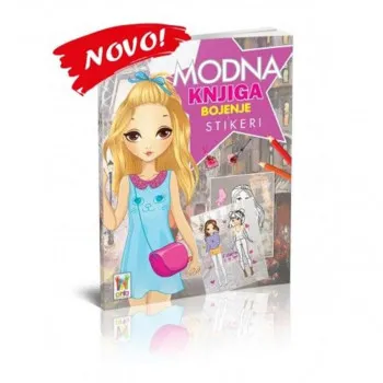 Modna knjiga -knjiga sa stikerima 