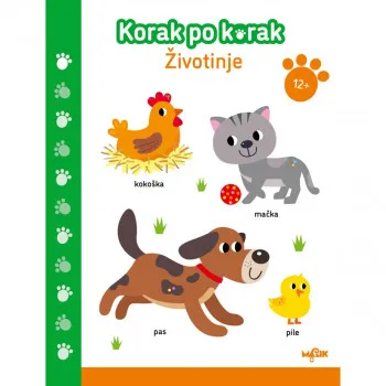 KORAK PO KORAK ŽIVOTINJE 12+ 