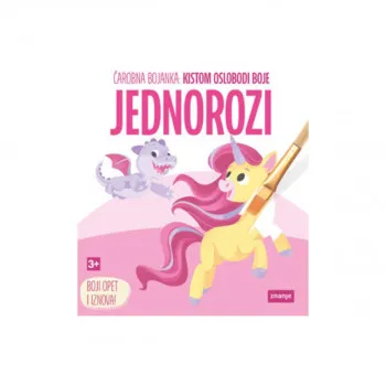 Čarobna bojanka: Kistom oslobodi boje – Jednorozi 