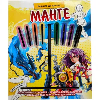 naučite da crtate Mange 