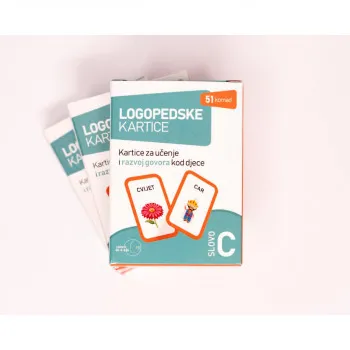 LOGOPEDSKE KARTICE-SLOVO C-LATINICA 