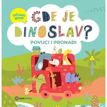 Gde je Dinoslav? – Ucimo boje (povuci i pronadi) - lat 