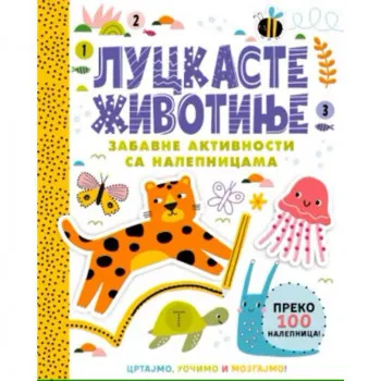 Luckaste životinje – zabavne aktivnosti sa nalepnicama 