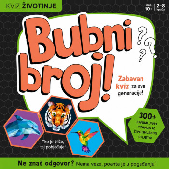 BUBNI BROJ - KVIZ ŽIVOTINJE 