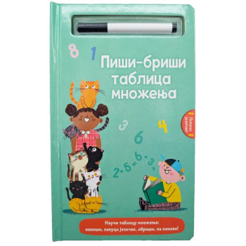 Piši-briši tablica množenja 