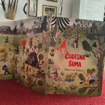 ČUDESNA ŠUMA (interaktivna slikovnica-harmonika) 