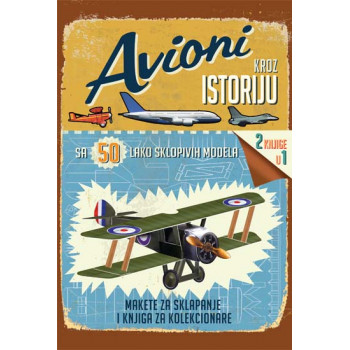 AVIONI KROZ ISTORIJU-MAKETE 