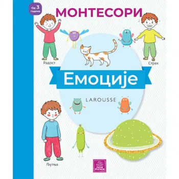 Larousse MONTESORI radna sveska Emocije 