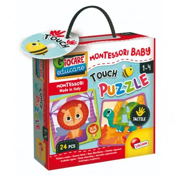 MONTESSORI BABY-PUZZLE DODIRNI I OSJETI 