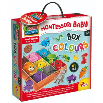 MONTESSORI BABY-NAUČI BOJE 