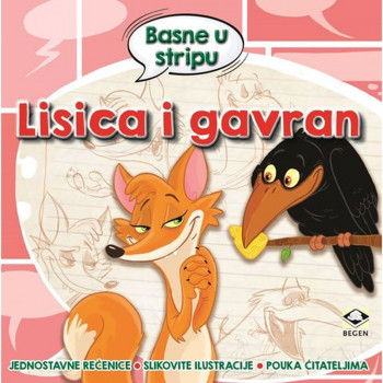 LISICA I GAVRAN-BASNE U STRIPU 