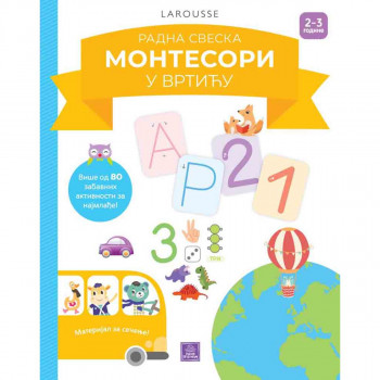 Montesori u vrtiću, 2-3 godine 