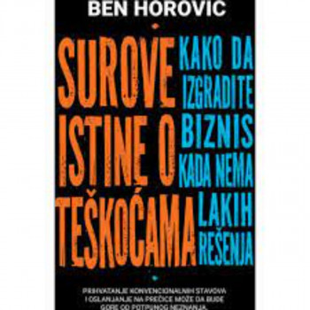 Surove istine o teškoćama: kako da izgradite biznis... 