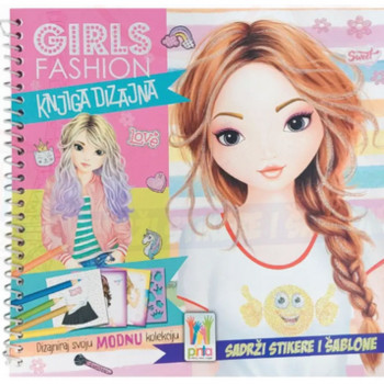 KNJIGA DIZAJNA-GIRLS FASHION 