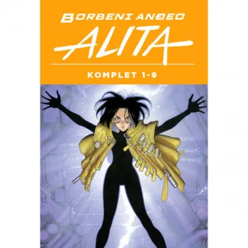 Alita kommplet 1-9 MANGA 