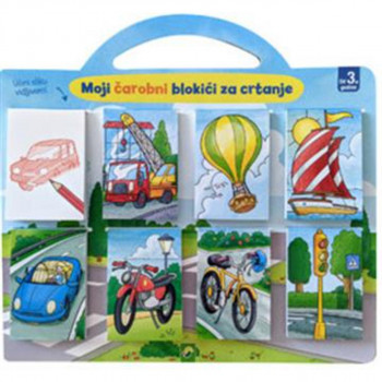 MOJI ČAROBNI BLOKIĆI ZA CRTANJE-SAOBRAĆAJ 