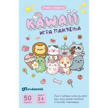 KARTE UČIM I IGRAM SE – KAWAII – IGRA PAMĆENJA 