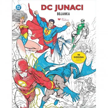 DC junaci - bojanka 
