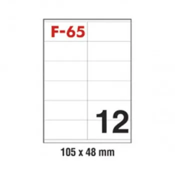 NALJEPNICE FORNAX 105X48 F-65 100/1 