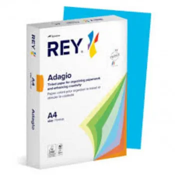 PAPIR COPY REY ADAGIO A4 80GR DEEP BLUE SYLVAMO 