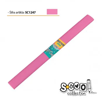 KREP PAPIR S-COOL ROZI 50*200 SC1247 