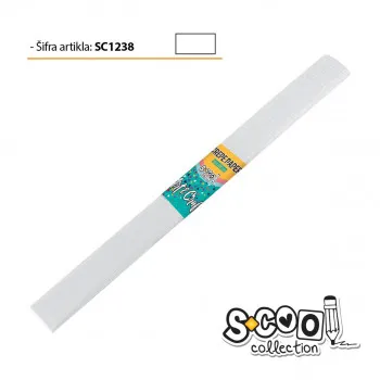 KREP PAPIR S-COOL BELI 50*200 SC1238 