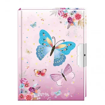 DNEVNIK SA KLJUČEM LEPTIR 09/70012 