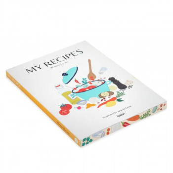 SVESKA MY RECIPES A5 PAPIR 