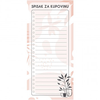 SPISAK ZA KUPOVINU - SAVPO 