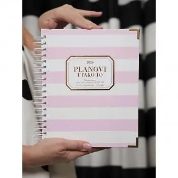 PLANER ROZE BIJELI MODA I TAKO TO 