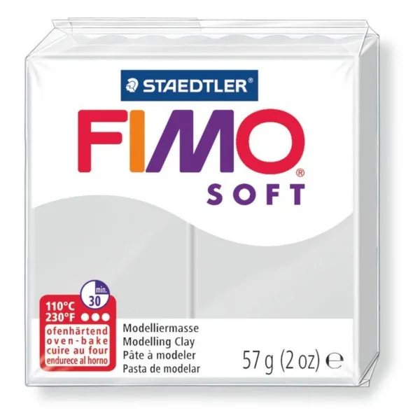 MASA ZA MOD.FIMO SOFT SIVA DELFIN 