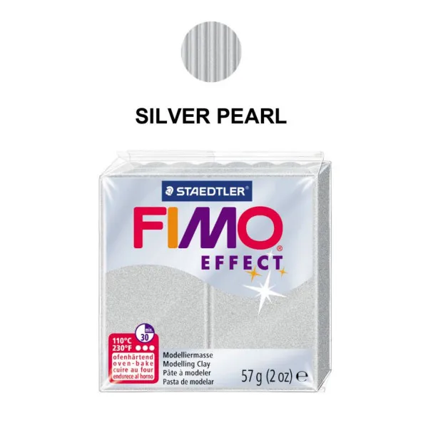 MASA ZA MOD.FIMO SOFT  SREBRO 